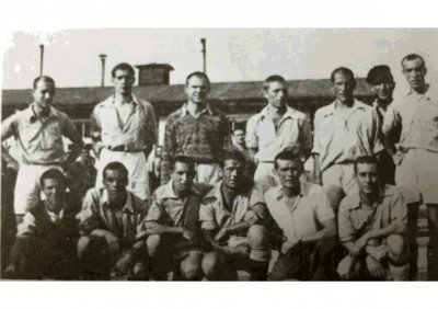 Squadra di calcio formata da prigionieri 