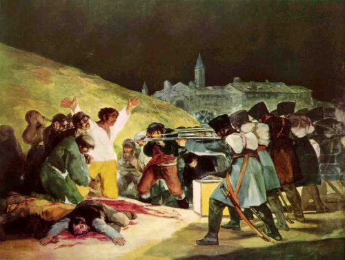 Francisco Goya, Los fusilamientos del 3 de Mayo. Madrid. Museo del Prado.