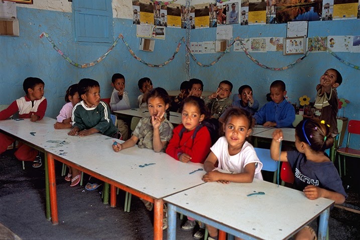 Profughi Saharawi – Scuola elementare di Auserd (Tindouf) - autore: Riccardo Gullotta