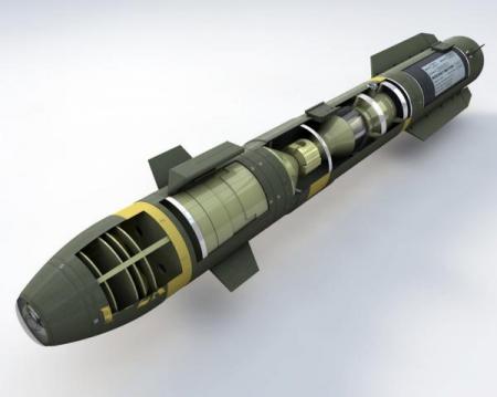 A Hellfire missile