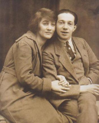 Friedrich Hollaender et sa femme Blandine Ebinger.