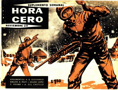 La copertina di Hora Cero Semanal con la prima puntata dell'Eternauta