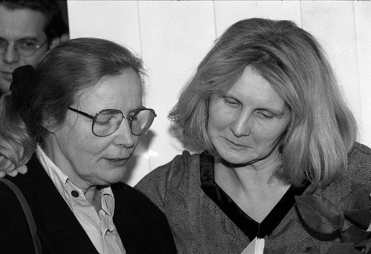 Agnieszka Osiecka e Magda Umer.