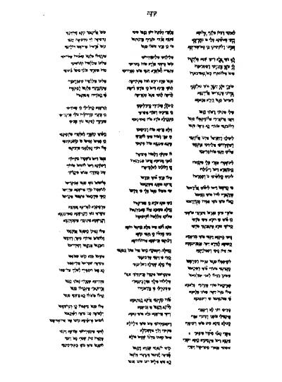 Il testo in caratteri ebraici. Codice Ferrarese F [riproduzione]