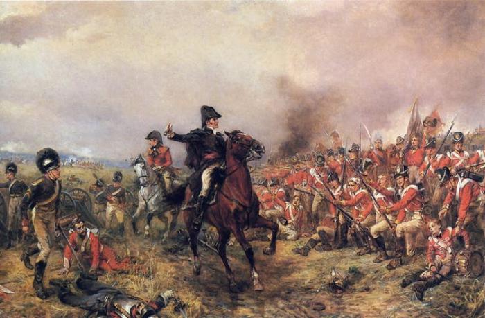 Robert Alexander Hillingford, Wellington at Waterloo.