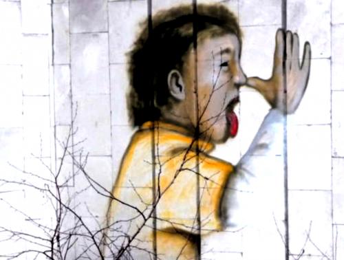 peinture murale de Tchernobyl