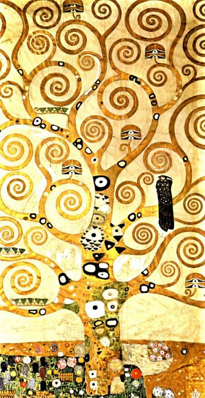L’ARBRE DE VIE  <br />
Gustav Klimt – 1909