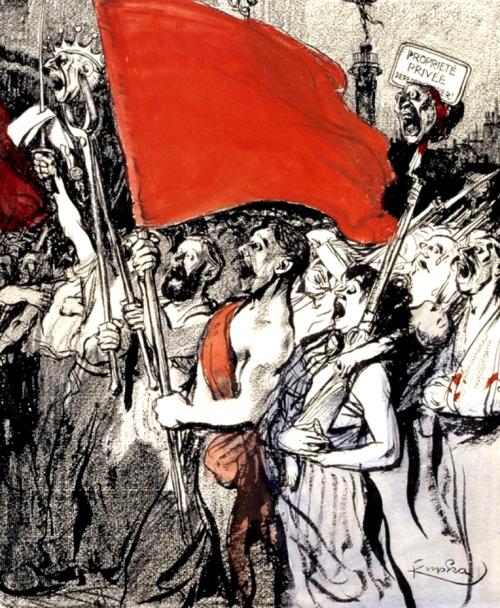 LA RÉVOLUTION     Frantisek Kupka – 1904
