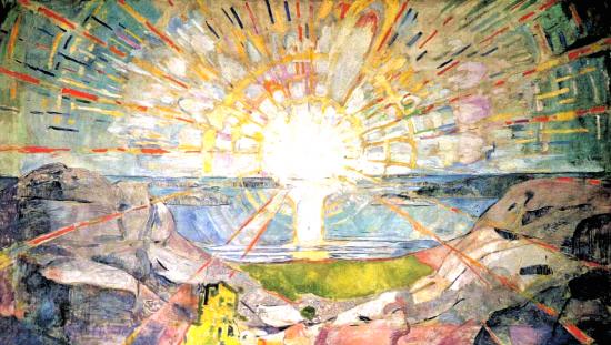 LE SOLEIL  Edvard Munch — 1911