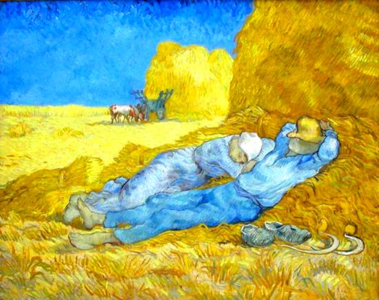 LA MÉRIDIENNE <br />
Vincent Van Gogh — 1890-91