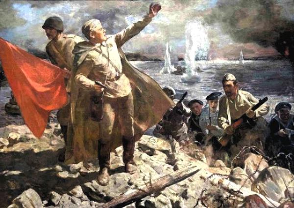 À L’ATTAQUE     <br />
Eduard Vladimirovich Shramm – 1953