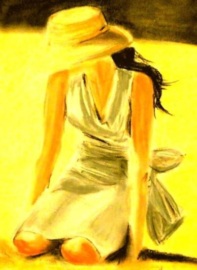 Девочка летом