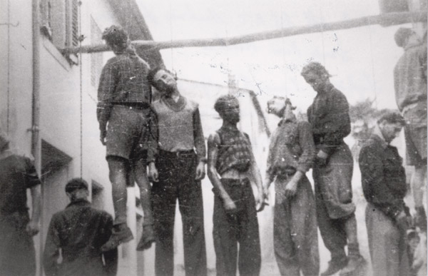 Figline di Prato, 6 settembre 1944. Civili impiccati dai tedeschi e dai fascisti per rappresaglia.