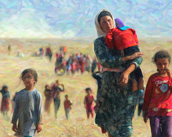 Profughi curdi