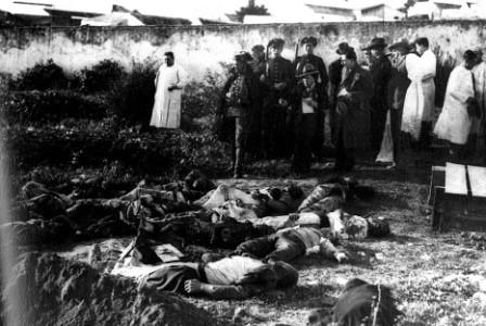 Il massacro di La Coruña, 5 giugno 1921.