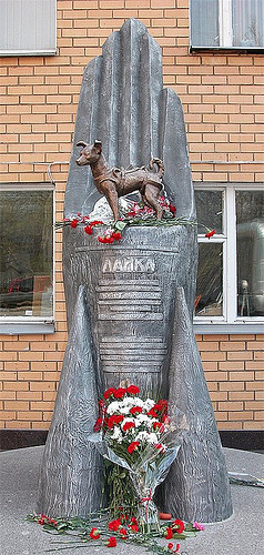 Monumento a Laika; Petrovsko-Razumovskaya Alley, Mosca