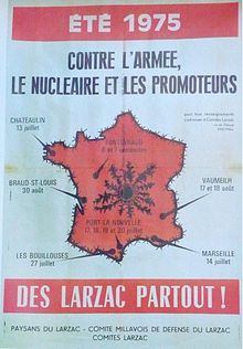 Affiche "Des Larzac partout !"