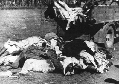 Il massacro di Debra Libanos (19 febbraio 1936), opera di Graziani e Maletti.
