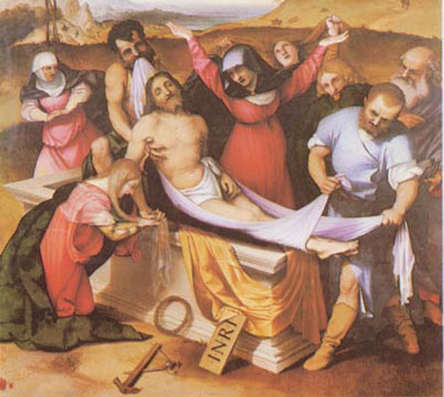 Lorenzo Lotto, Deposizione, 1512. Pinacoteca di Jesi.