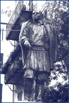 Ozieri (SS). Monumento a Francesco Ignazio Mannu.