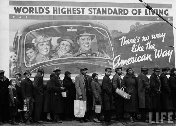 There's no way like the American Way, Louisville, Kentucky, 1937. Fotografia di Margaret Bourke-White.