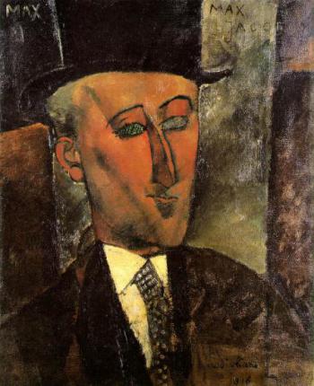  Max Jacob ritratto da Amedeo Modigliani.