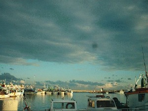 Il porto di Mola di Bari.