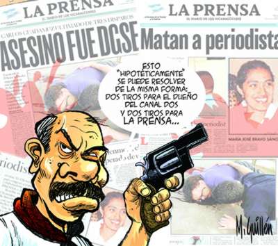 La vignetta che guadagnò a Manuel Guillén minacce di morte