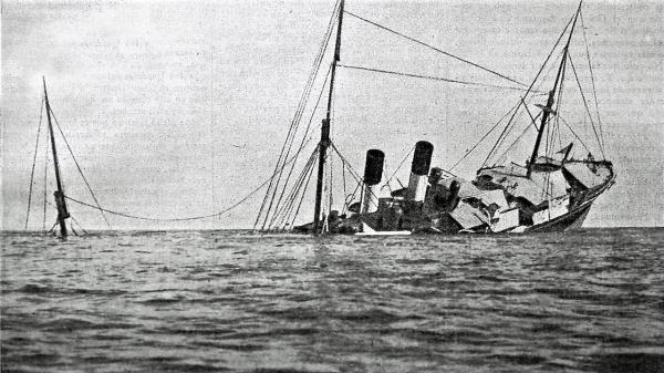 Cabo Palos (Spain), 4 August 1906: the shipwreck of steamliner "Sirio"