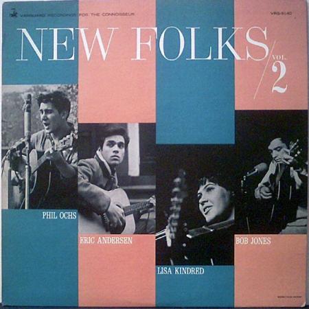 La copertina di New Folks vol. 2 (Vanguard VRS 9140), contenente la prima incisione di There But for Fortune da parte di Phil Ochs (1964)