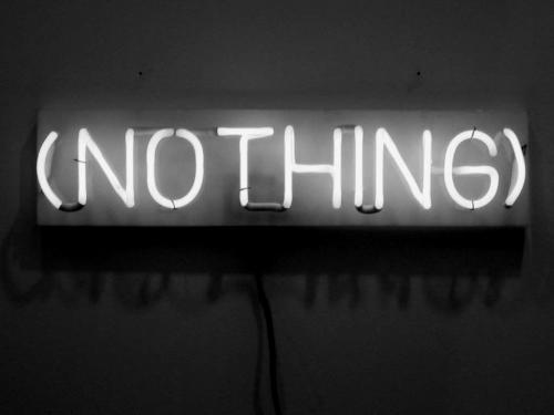 nothing.