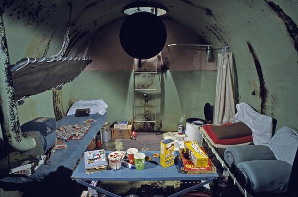 Nuclear fallout shelter, USA 1950