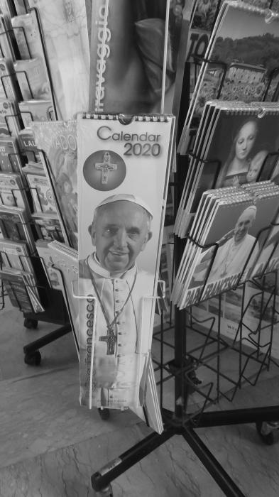 Calendario 2020 Papa Francesco / Pope Francis 2020 calendar.