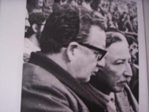 Salvador Allende e Luis Corvalán