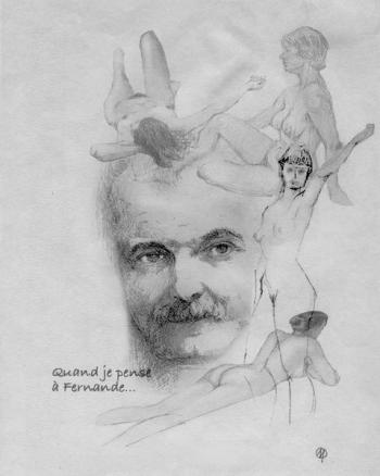 "FERNANDE", dessin de Pierre Maguelon