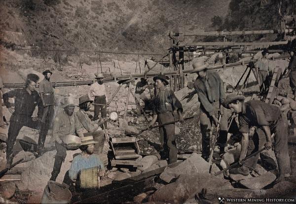 Cercatori d'oro in California, 1853
