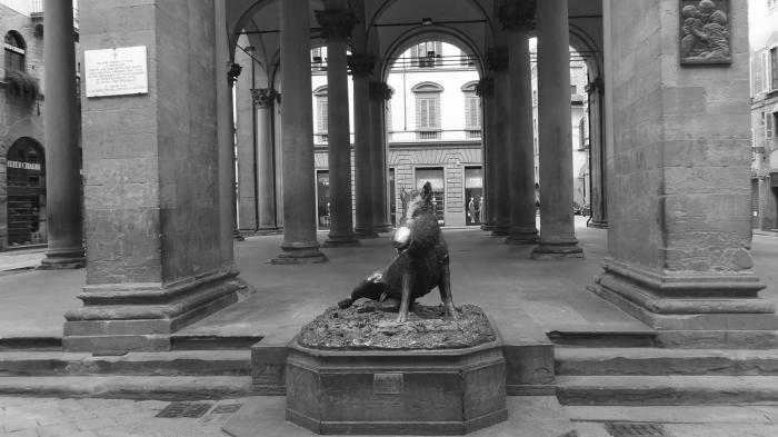 Il Porcellino / The Porcellino (Pietro Tacca's bronze statue of a wild boar)[1]