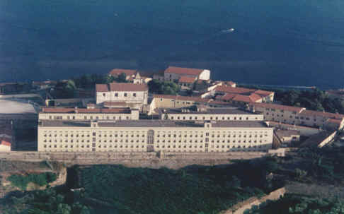 Il carcere di Portolongone, adesso Porto Azzurro, all'Isola d'Elba.