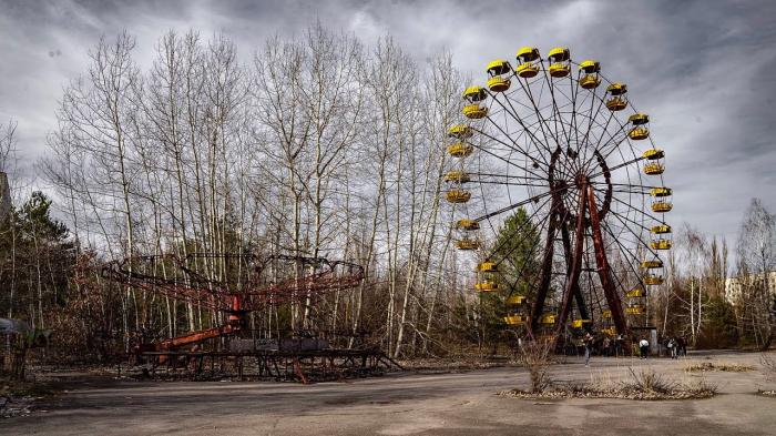 Pripyat, Ukraine. Giant Wheel.