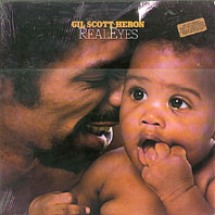 Gil Scott-Heron e la figlia Gia sulla copertina dell’album “Real Eyes” del 1980