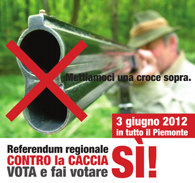 Referendum per la ‎limitazione della caccia in Piemonte‎