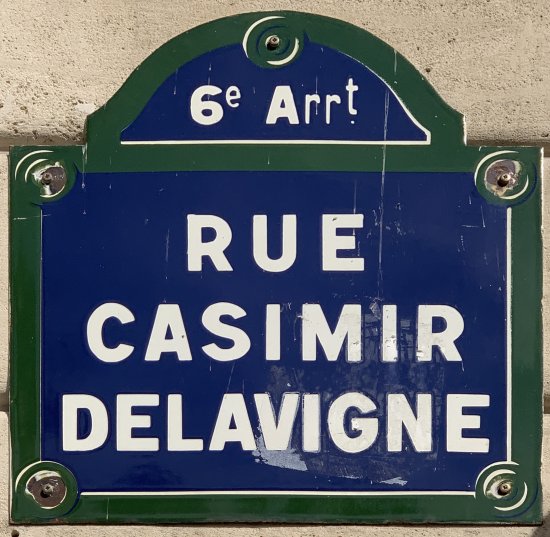 Rue Casimir Delavigne, Paris VI 