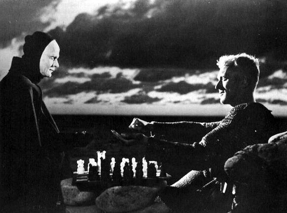 Inquadratura dal Settimo sigillo di Ingmar Bergman (1957).