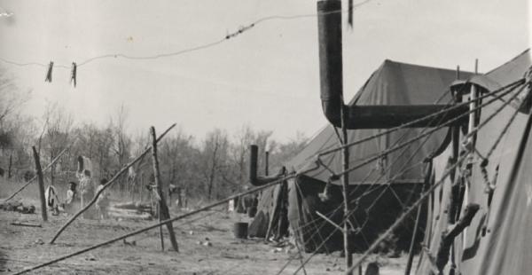 Tent City, Fayette, TN, 1960-61