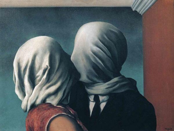Les Amants, 1928 René Magritte  -   New York, MoMA