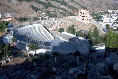 Anogia, Creta: Il teatro Nikos Xylouris.
