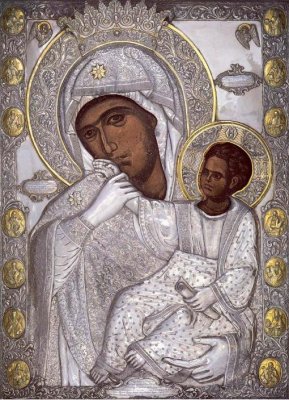 La Madonna Θεοτόκος del Monte Athos.
