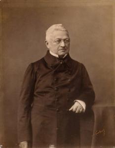Adolphe Thiers, photographié par Nadar vers 1870.