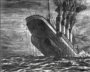 titanic sinking