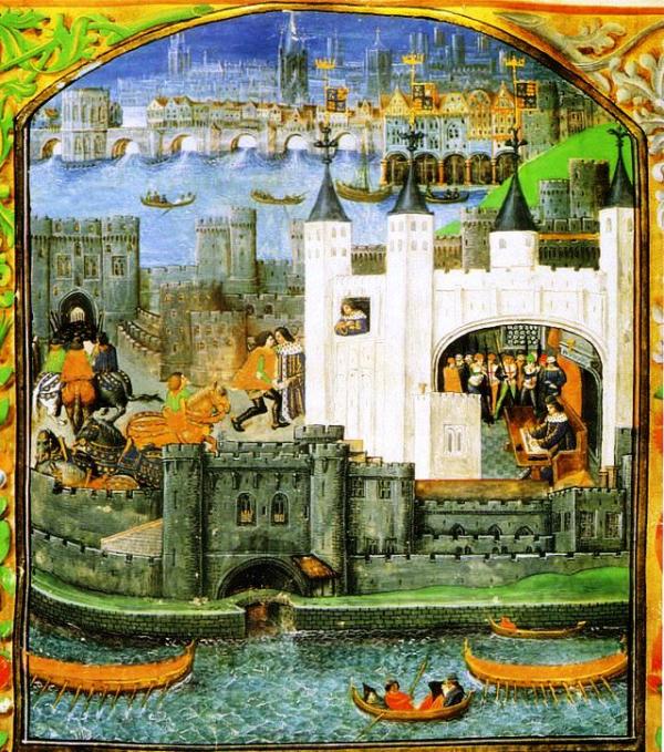 Charles d'Orléans prigioniero nella Tower of London
